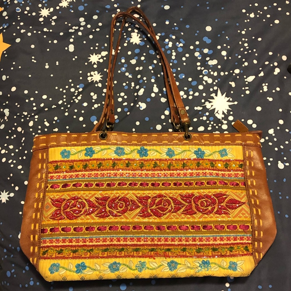 Isabella Fiore sequin tote bag